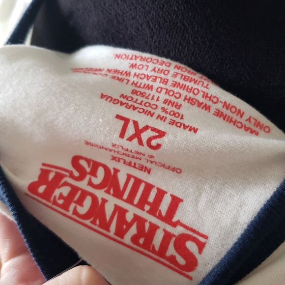 Stranger Things Scoops Ahoy Ringer Tee - Picture 7 of 7